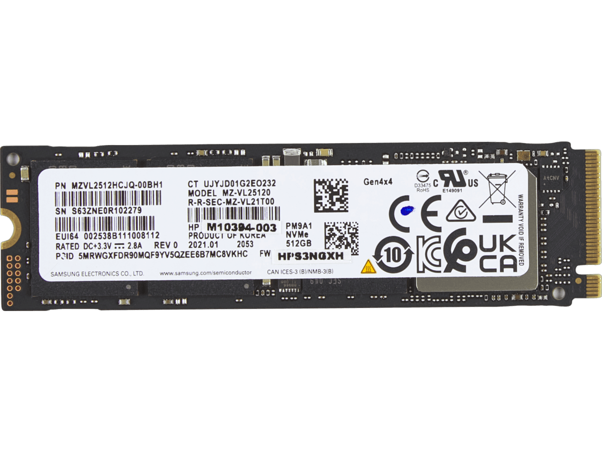 512GB SSD NVME